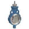 Butterfly valve Type: 9830 Ductile cast iron/Stainless steel Double-eccentric Bare stem Wafer type